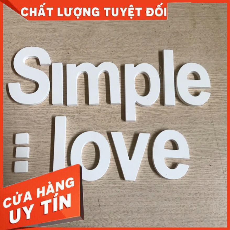 Chữ, số  alu trang trí dán tường có cắt theo yêu cầu- wall decor, personalized