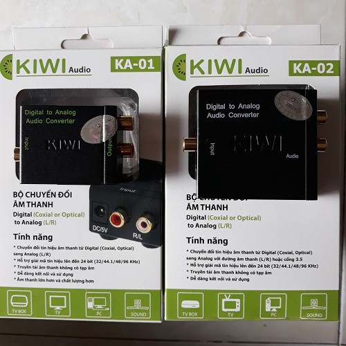 Bộ chuyển đổi âm thanh optical audio Kiwi KA–03