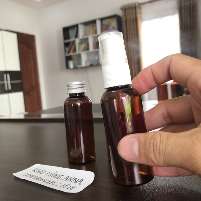 [ XỊT NHỎ GIỌT ] 50 Chai nhựa Nâu xịt giọt 30ml/ 50ml/ 100ml- Combo 50 chai xịt chiết mỹ phẩm- đựng gel- đựng nước rửa