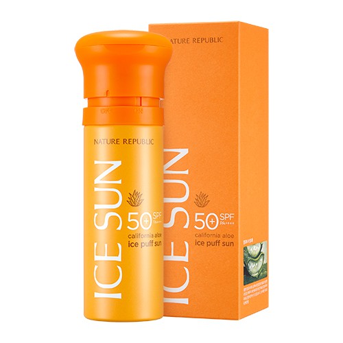 Combo 5 hộp Kem Chống Nắng Ice Puff Sun Nature Republic SPF 50 PA+++ Mới