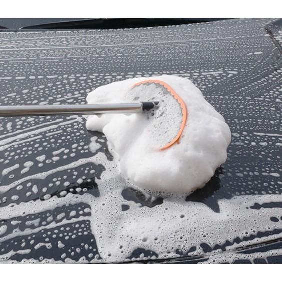 Chổi lau xe ô tô loại 1M siêu mềm mịn, chống bám bụi, có thể thu gọn kéo dài lau rửa xe ô tô chuyên nghiệp