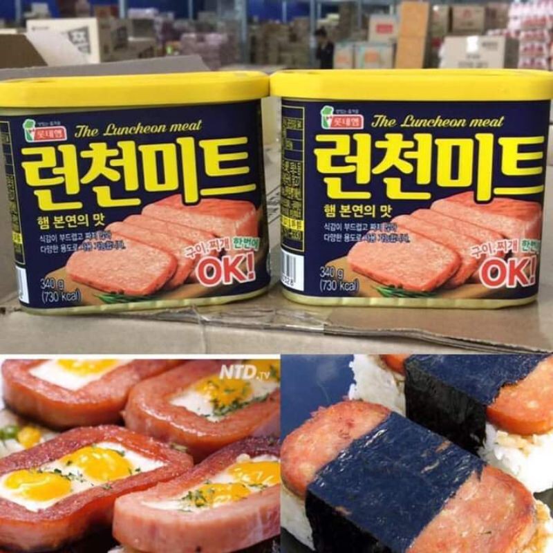 thịt hộp Hàn Quốc