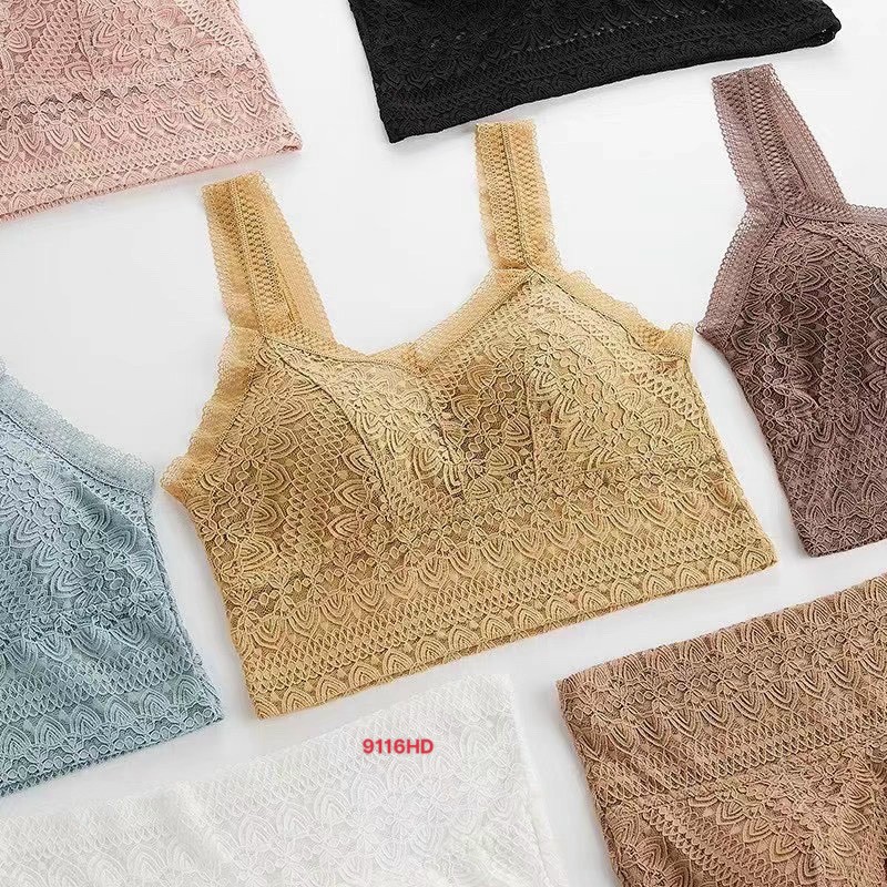 Áo Lót Nữ Áo Bra họa tiết ren hoa gợi cảm tôn vòng một sexy quyến rũ mẫu 9116 - Mbra94 | BigBuy360 - bigbuy360.vn