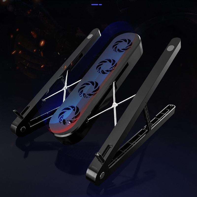 Quạt Tản Nhiệt Đứng Di Động Không Gây Tiếng Ồn Có Thể Gập Lại Cho Máy Tính Xách Tay / Notebook | BigBuy360 - bigbuy360.vn