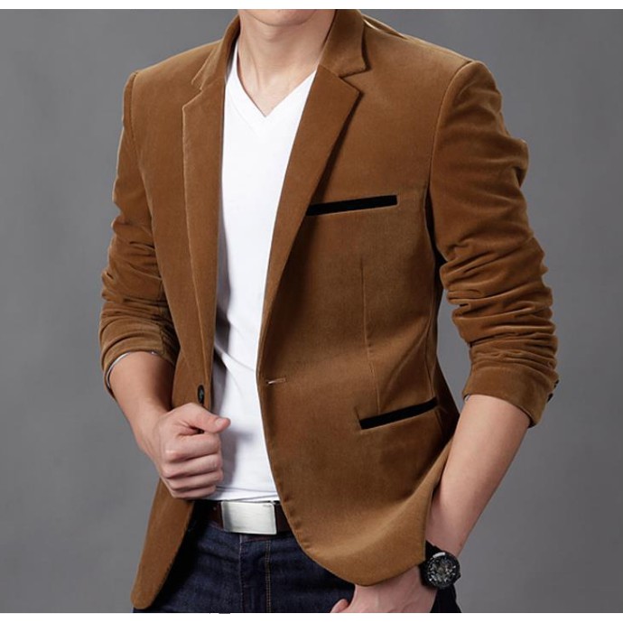 Áo vest nam, chất nhung tăm cao cấp VE-009i