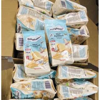Bánh mì khô hữu cơ babydream 100g 7m+