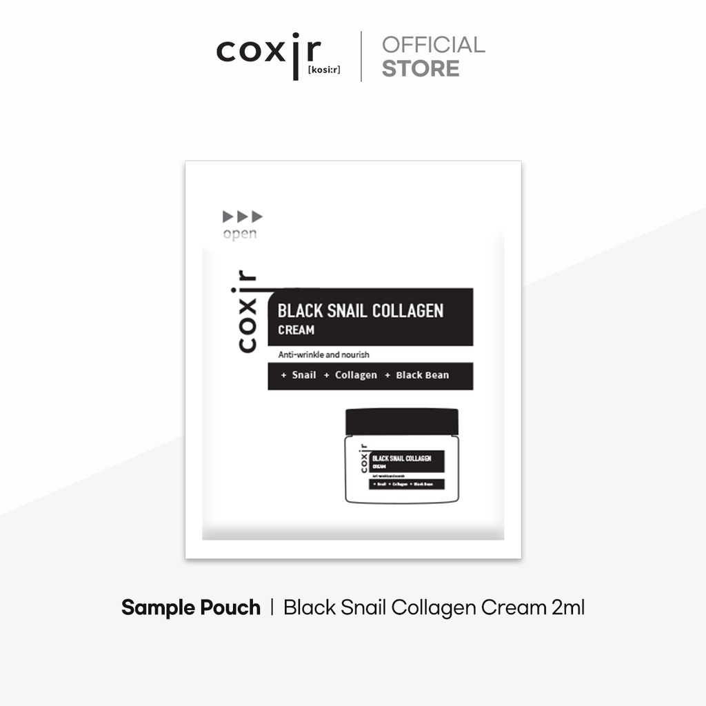 Kem dưỡng da COXIR collagen ốc sên đen 2ml