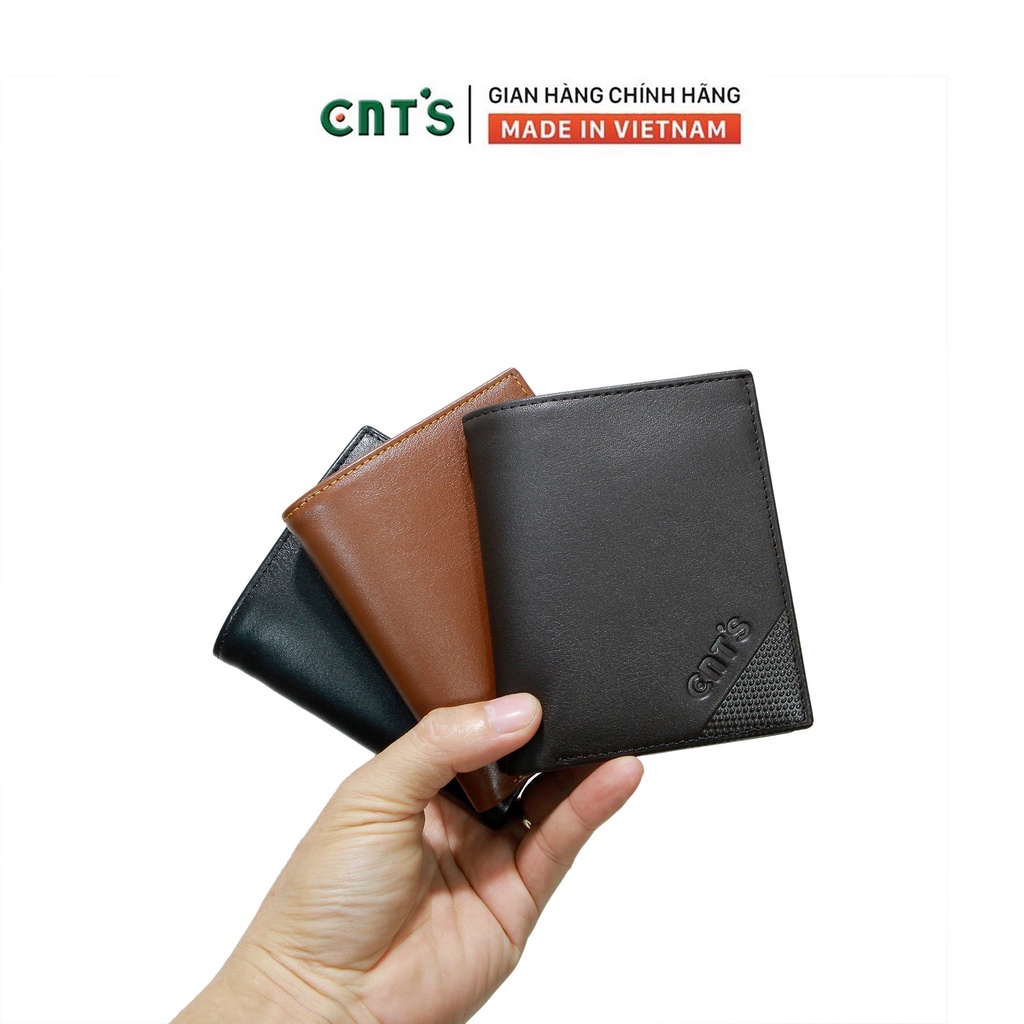 Ví nam đứng cao cấp CNT VN015 da bò thật SANG TRỌNG