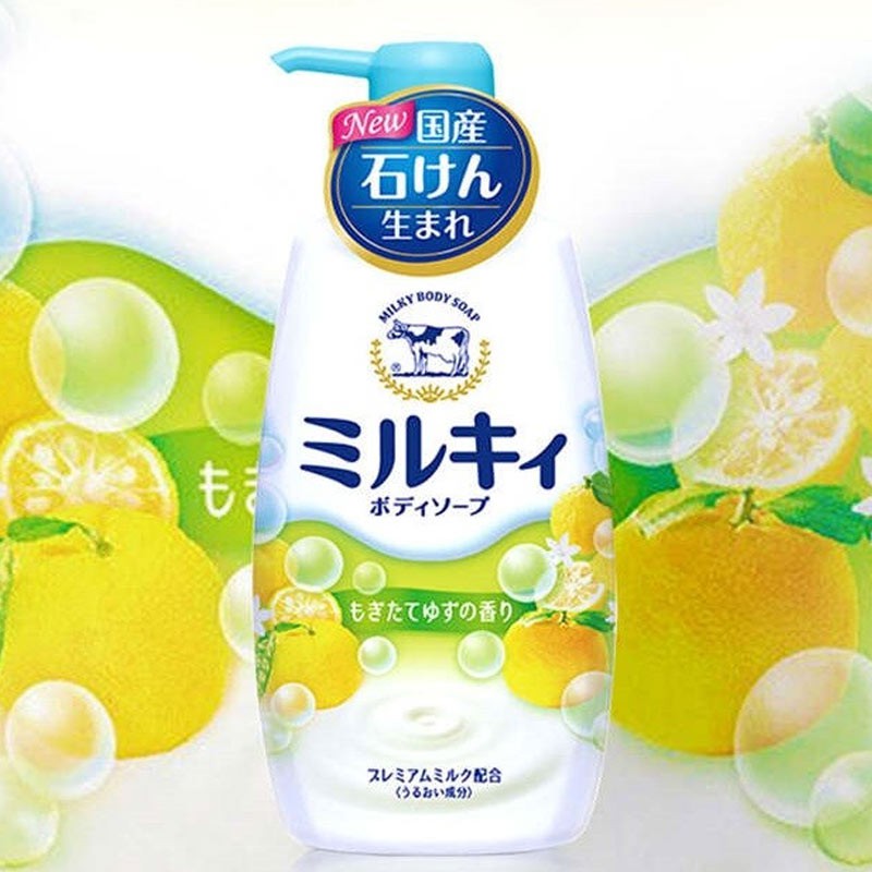 Sữa Tắm Bouncia Body Soap Milky With Pump 550ml