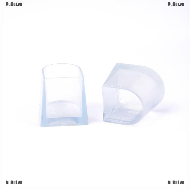 1-5 Cặp vỏ bọc đế giày cao gót trong suốt