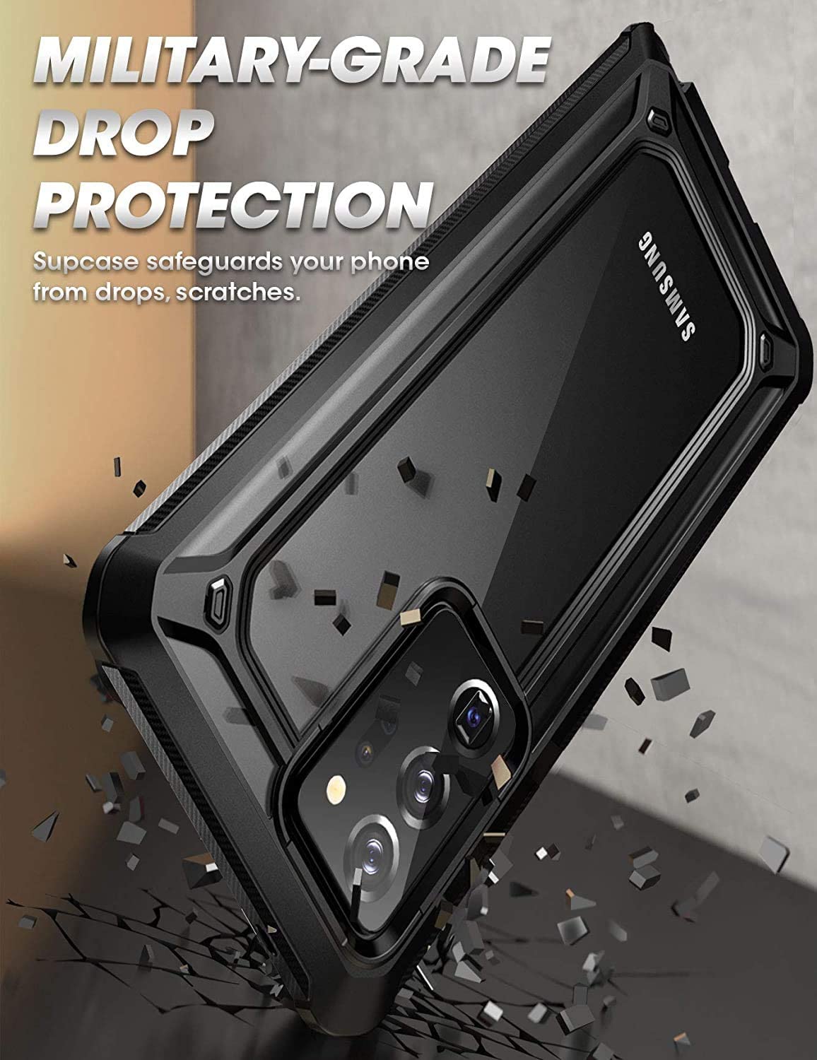 Ốp Điện Thoại Dòng Supcase Ub Exo Pro Không Có Tấm Bảo Vệ Màn Hình Cho Galaxy Note 20 Ultra Bản 2020