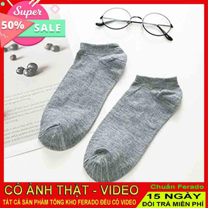 Set 5 đôi tất TB02 cổ ngắn đa dạng màu sắc, thiết kế thời trang Bán lẻ giá sỉ