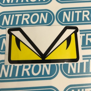 trm mắt fendi lớn dán mọi vị  trí của xe