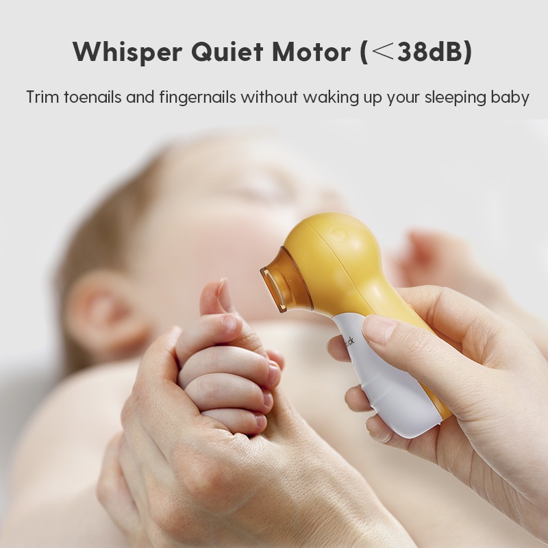 Máy sơn móng tay điện cho bé Boboduck  Dụng cụ giũa an toàn F6267