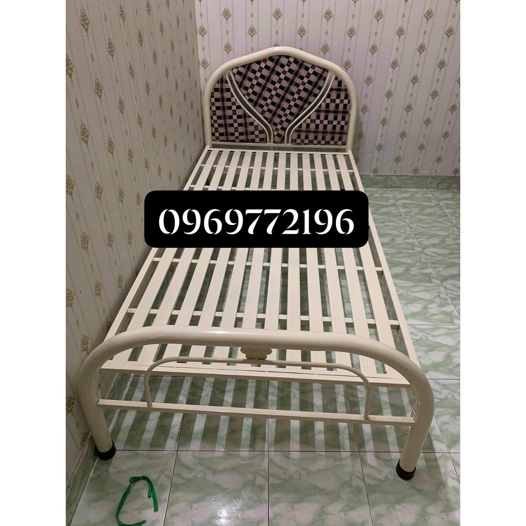 Giường tròn 1m4x2m + nệm gòn ép 5 phân
