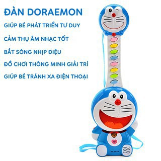 Đàn piano Doraemon 8 phím dễ thương, đồ chơi phát nhạc guitar thông minh cảm thụ âm nhạc tốt