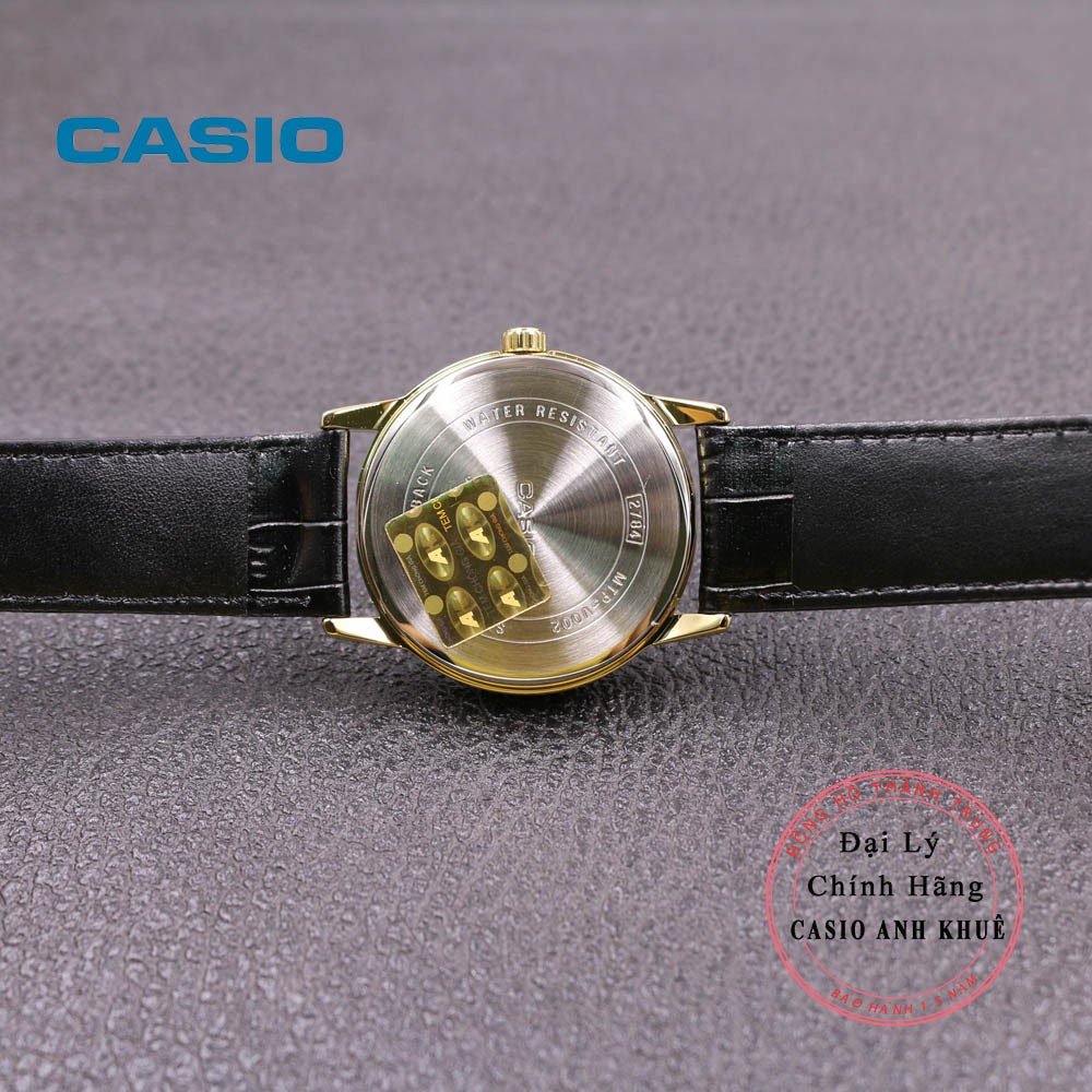 Đồng hồ nam Casio MTP-V002GL-7B2UDF dây da