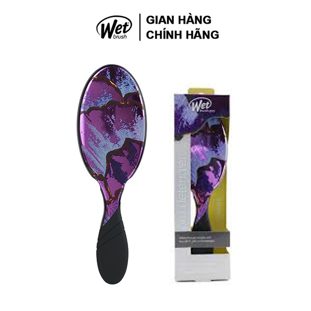 [CHÍNH HÃNG] Lược gỡ rối WET BRUSH dòng truyền thống họa tiết MET SAPPHIRE EMPRESS