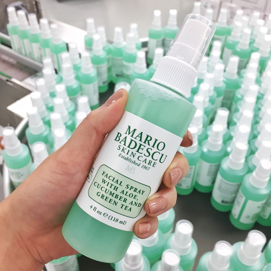 Toner xịt Mario Badescu Facial Spray Cucumber and Green Tea / Herbs & Rosewater | BigBuy360 - bigbuy360.vn