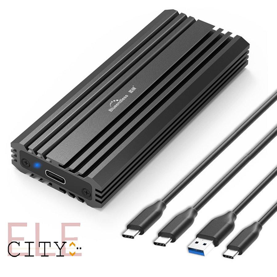 ✨COD✨Blueendless 2807N SSD Mobile Enclosure NVME M.2 Solid State Drive Enclosure