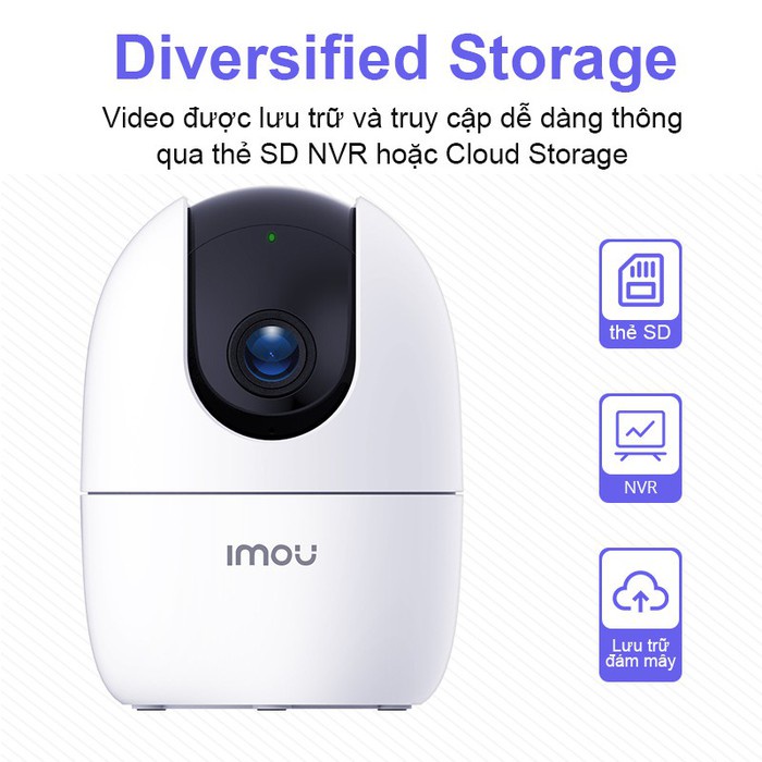 {CHÍNH HÃNG} Camera WIFI IMOU A22EP A1 1080P(2M), Xoay 360 độ, đàm thoại 2 chiều - Bảo hành chính hãng