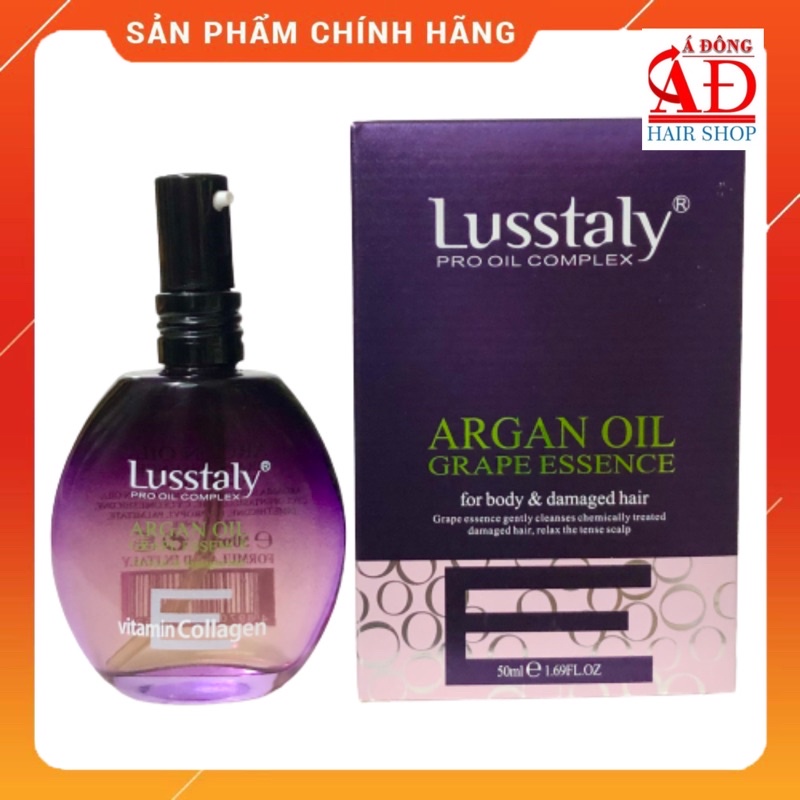 [Siêu rẻ] Tinh dầu dưỡng tóc Lusstaly Argan Oil 50ml