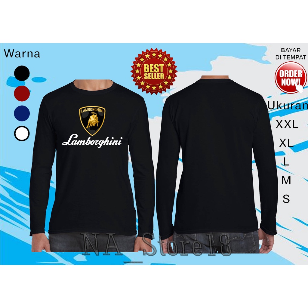 Chất Lượng Nhập Khẩu!!! Áo Sơ Mi Dài Tay Lamborghini