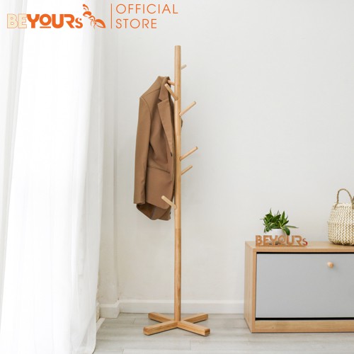 [Sản phẩm tặng không bán]Cây Treo Móc Quần Áo Đồ Gỗ BEYOURs Thông Minh Standing-Hanger Đa Năng Nội Thất Phòng Ngủ