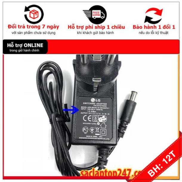 Adapter nguồn dùng cho màn hinh LG 19V 1.7A 19v 2.1a tặng kèm dây nguồn