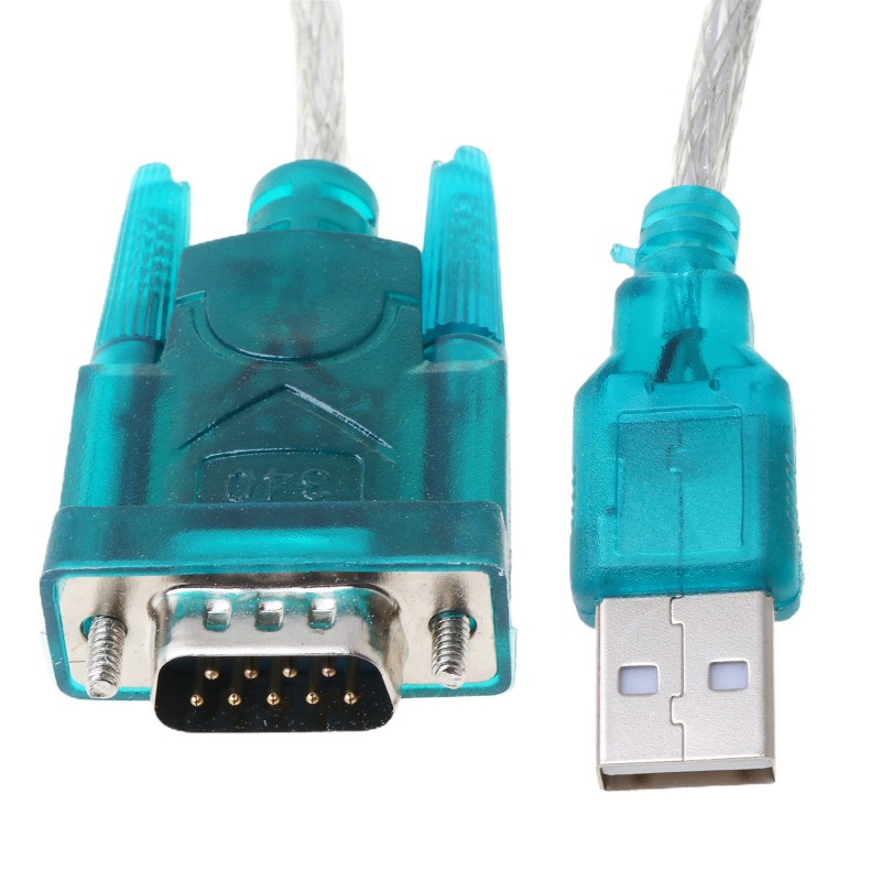 Cáp chuyển đổi USB sang Rs232 Rs-232  màu đen cho máy tính