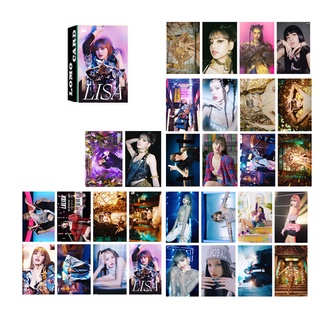 Lomo lalisa backpink 1 hộp 30 tấm