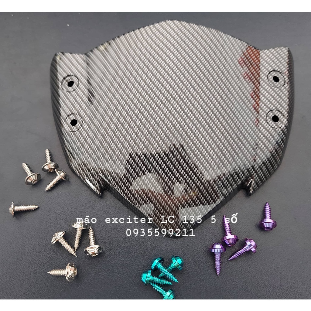 MÃO LC135 INDO NHÚNG CARBON KÈM ÓC GR5 VÀ SALAYA