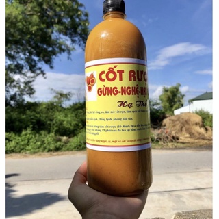 CỐT RƯỢU GỪNG-NGHỆ-HẠT GẤC HẠ THỔ