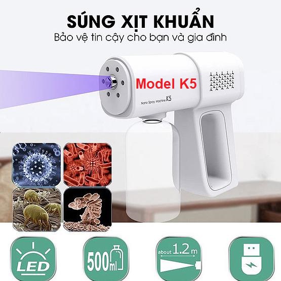 Máy Phun Sương Khử Khuẩn Nano S577, Làm Thơm Phòng  - Tích Hợp Đèn UV Diệt Khuẩn 99% - Bảo Hành 12 Tháng