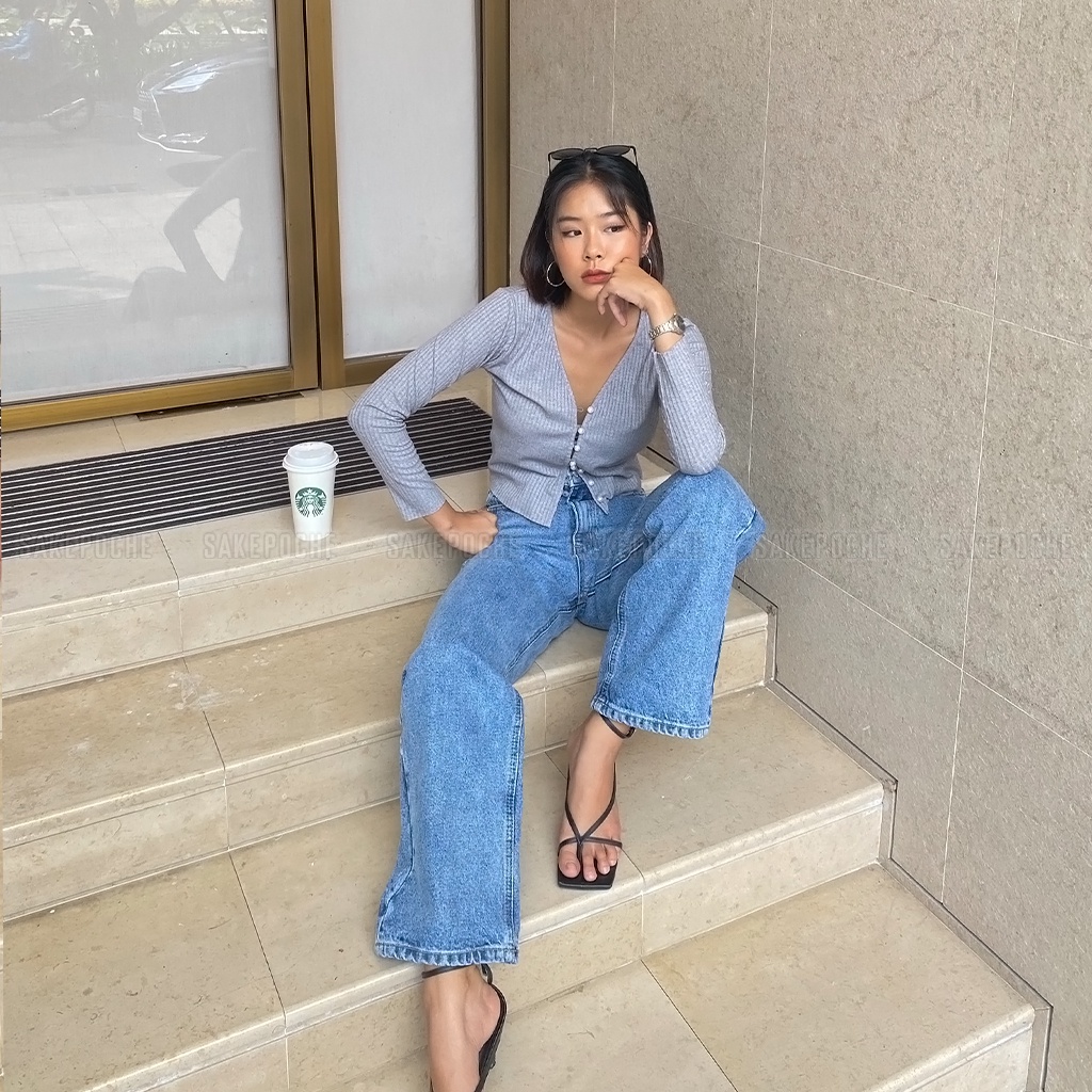 Áo Pearl Cardigan Top