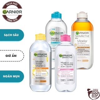 Nước Tẩy Trang làm Sạch Sâu Garnier Micellar Cleansing Water