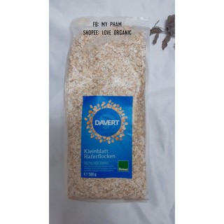 Yến mạch hữu cơ cán nhỏ Davert 500g