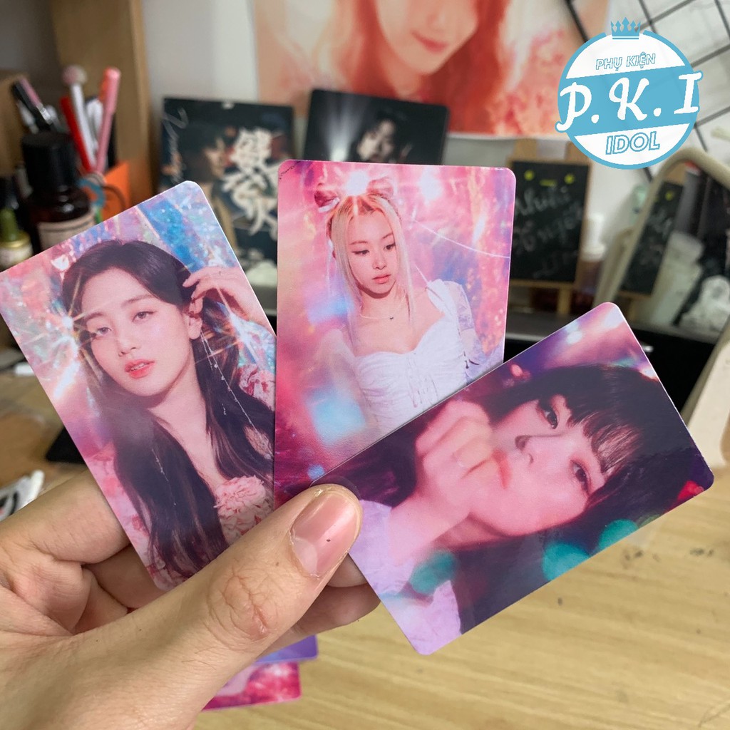 Bộ 9 Tấm Card Hàn Twice Taste Of Love Lung Linh Làm Quà Tặng