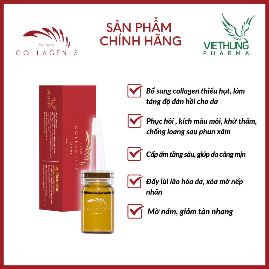 Tinh Chất Collagen VieSkin S Luxury ( Chính Hãng ) 100% Collagen Tươi | BigBuy360 - bigbuy360.vn