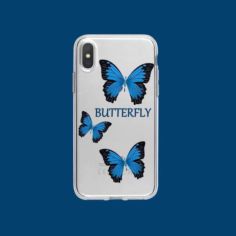 Ốp Điện Thoại Trong Suốt Chống Rơi In Hình Bướm Phong Cách Retro Dành Cho Ixr 11 Pro Apple Xsmax 6 S 8 P 7 P | BigBuy360 - bigbuy360.vn