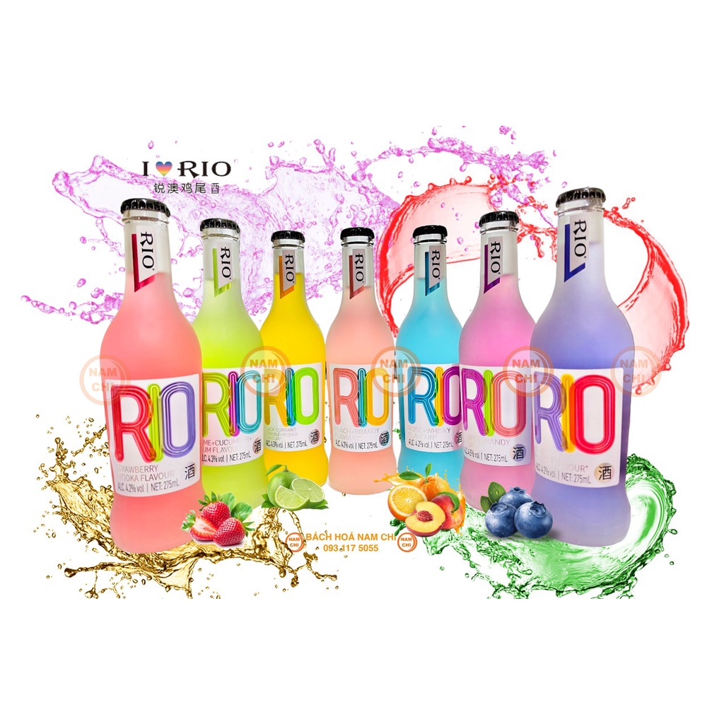 Nước Uống Cocktail RIO COCKTAIL Có Cồn  Cực Ngon Cực Đã