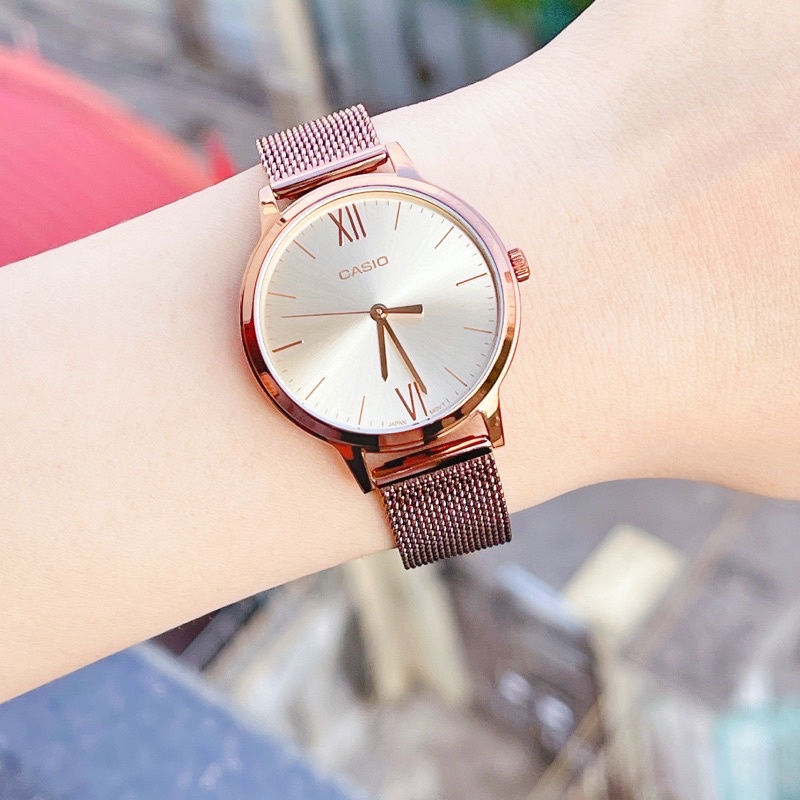 Đồng hồ Casio nữ Ltp-e157mr-9