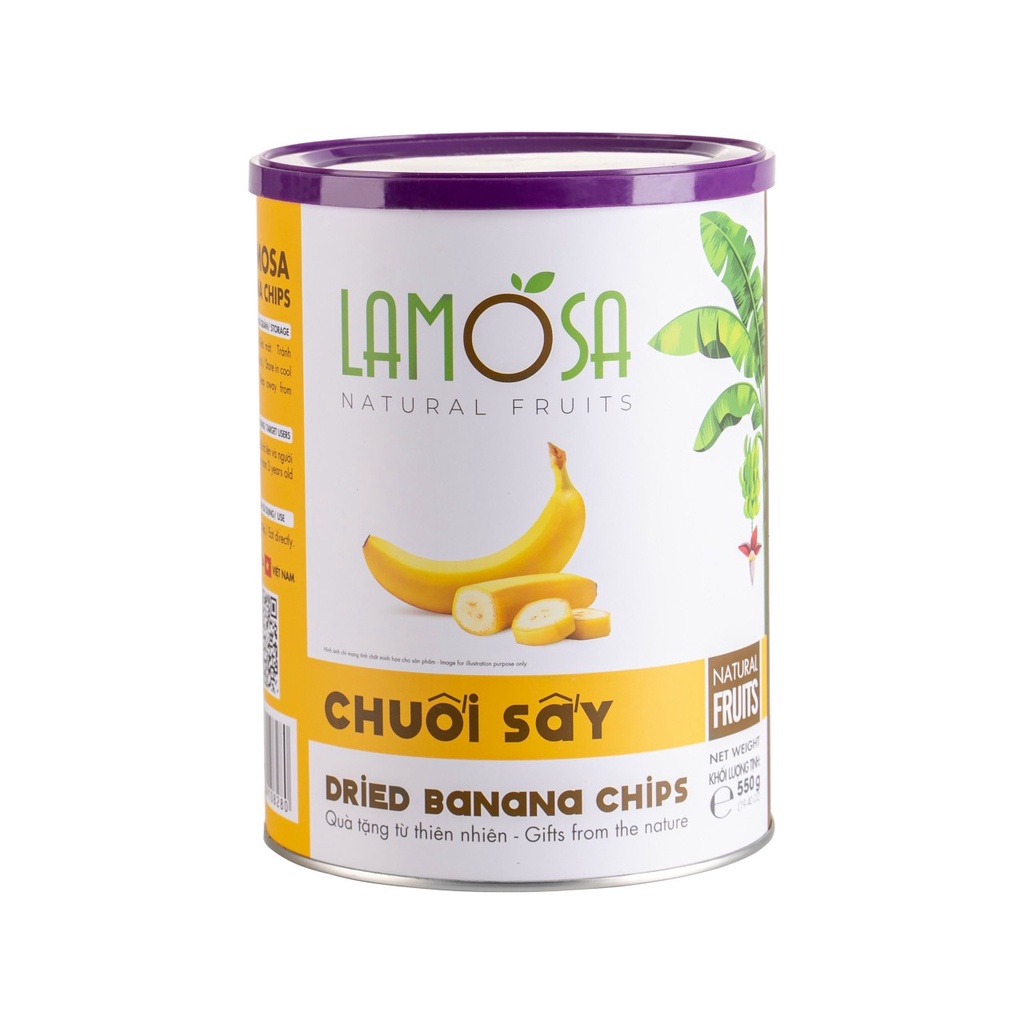 [SenXanh Foods] Chuối sấy - LAMOSA Dried banna chips