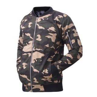ÁO KHOÁC KAKI BOMBER 2 LỚP CAO CẤP-LÍNH XÁM