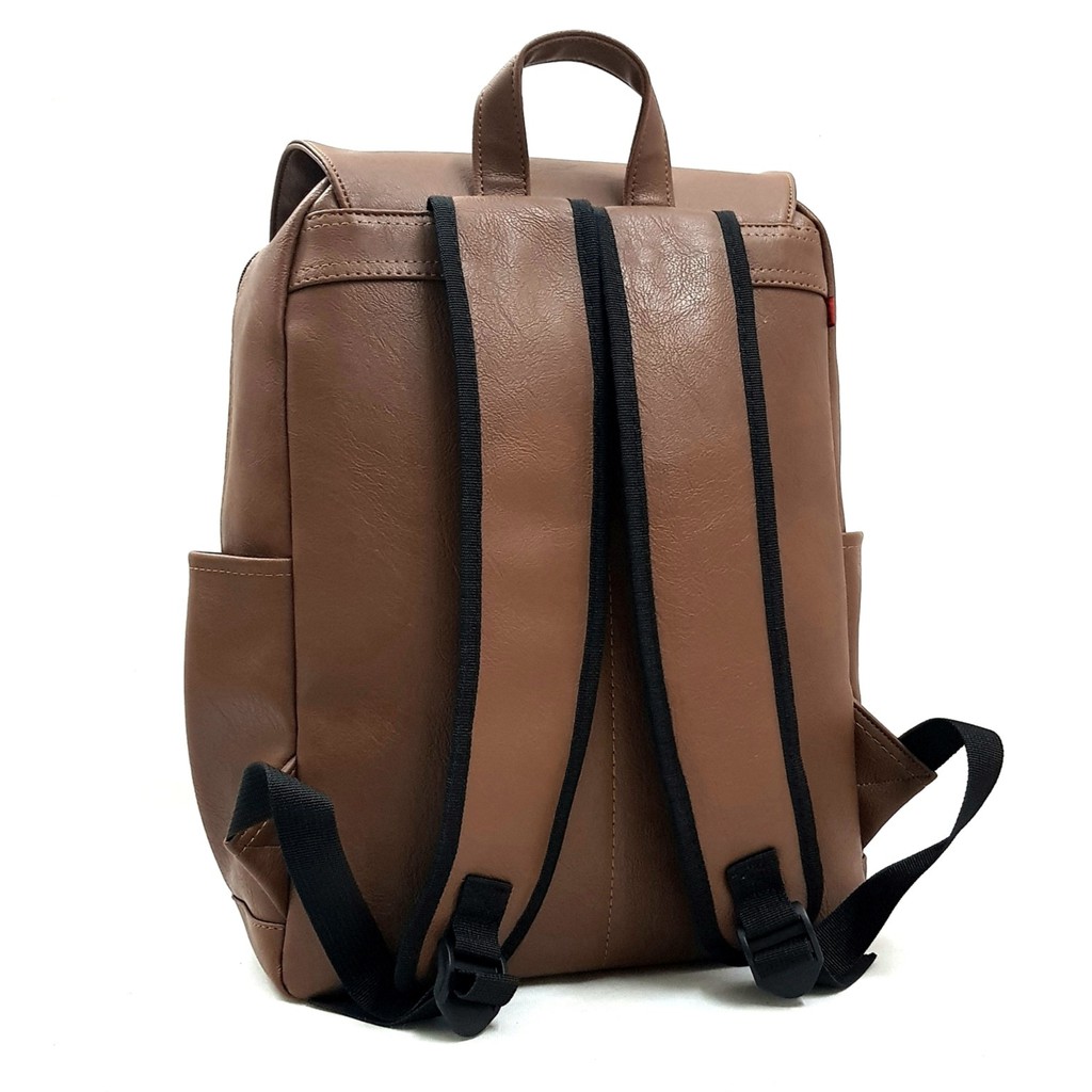 Balo da nam nữ một khóa-Balo da laptop 15inch