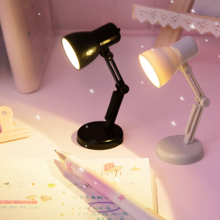 Đèn Led Để Bàn Mini Màu Trắng / Đen Chất Lượng Cao