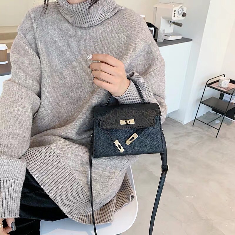 Túi xách Kelly mini đeo chéo cầm tay QC.