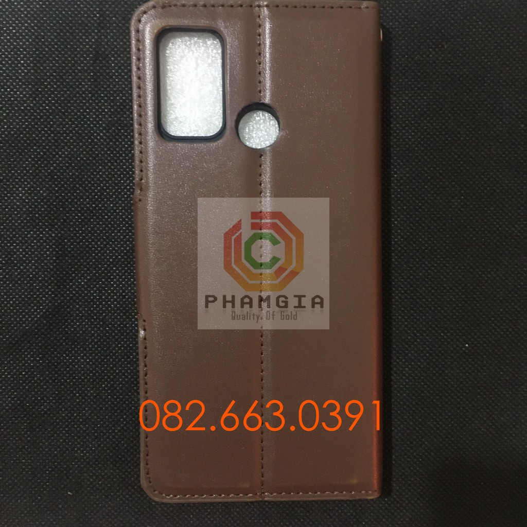 Bao da Vsmart Joy 4 chất liệu da sang trọng, có ngăn đựng thẻ siêu tiện lợi