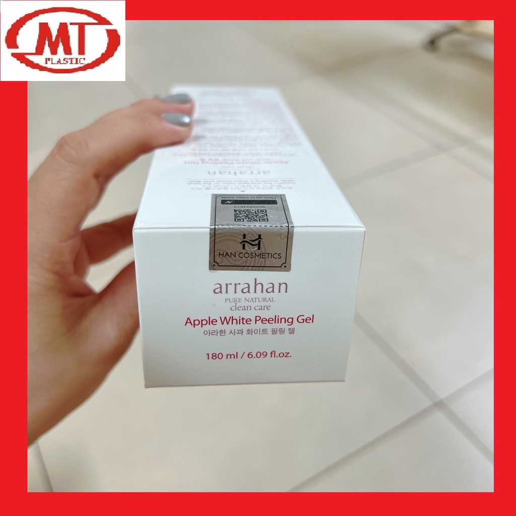 Tẩy tế bào chết Arahan Apple peeling gel trắng mịn da tuýp 180ml