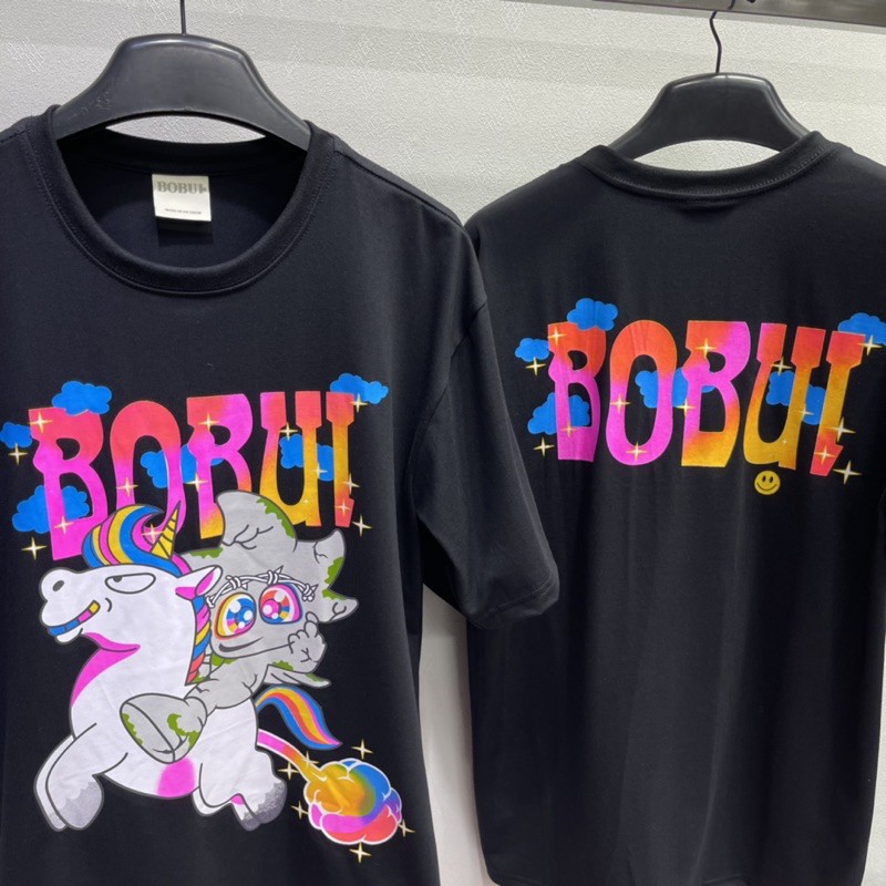 Áo thun bobui bebo ngỰA Nam nữ cotton full tag | BigBuy360 - bigbuy360.vn